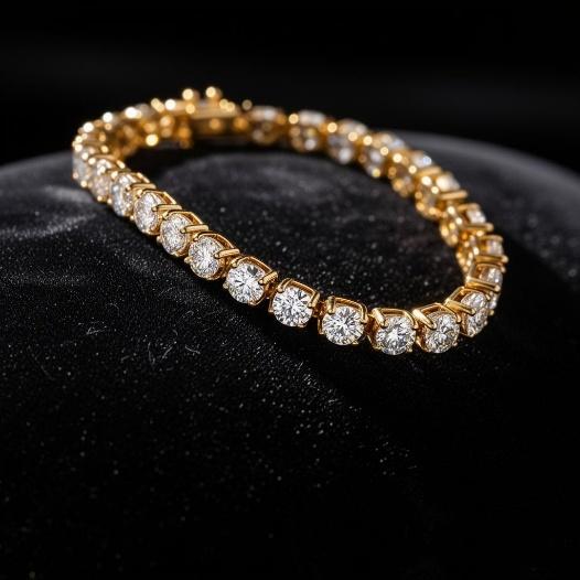 A bracelet restored with fine jewelry services in Clovis