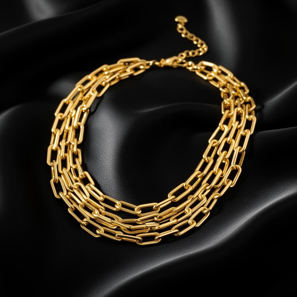 Layered Paperclip Chain