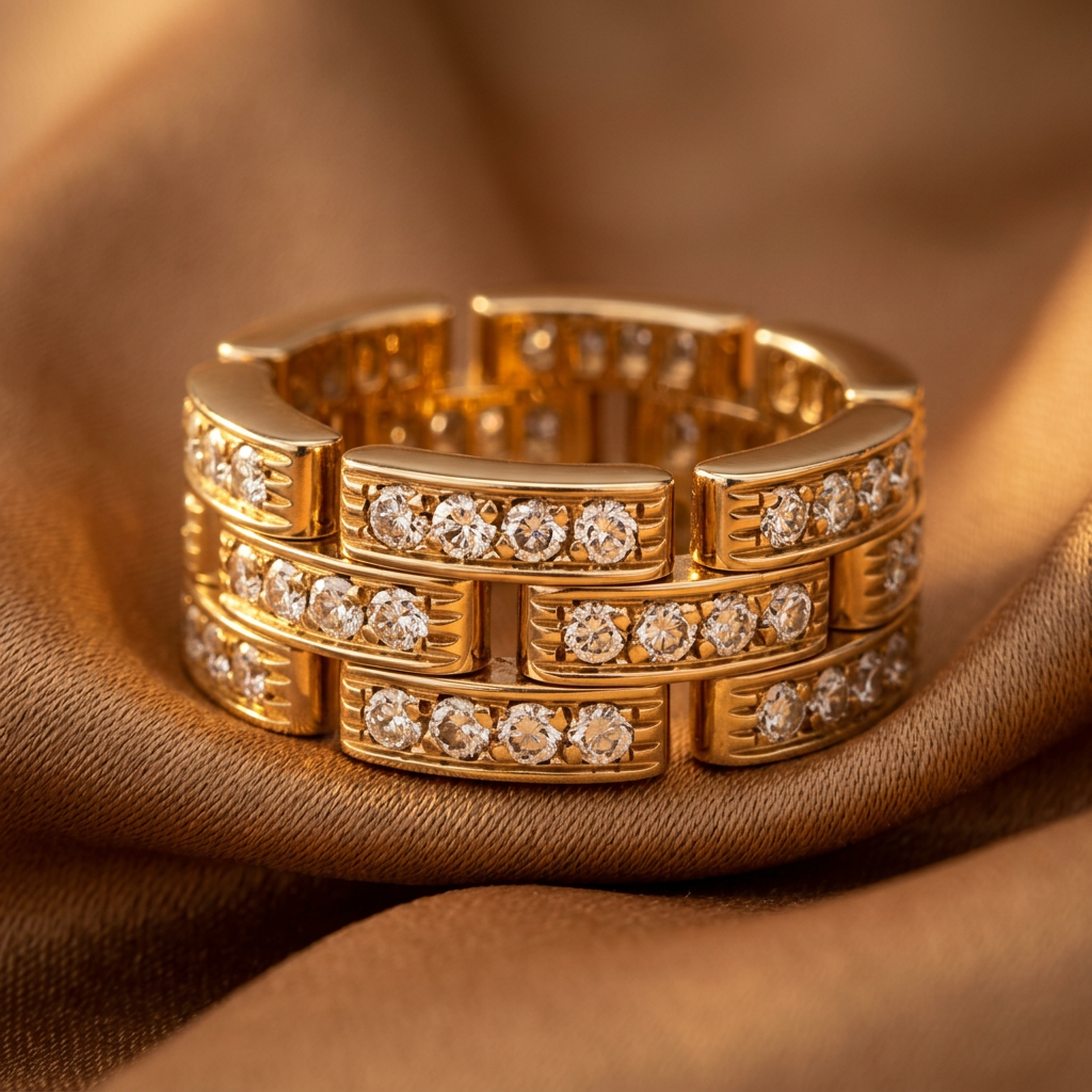 Panther-Link Diamond Band