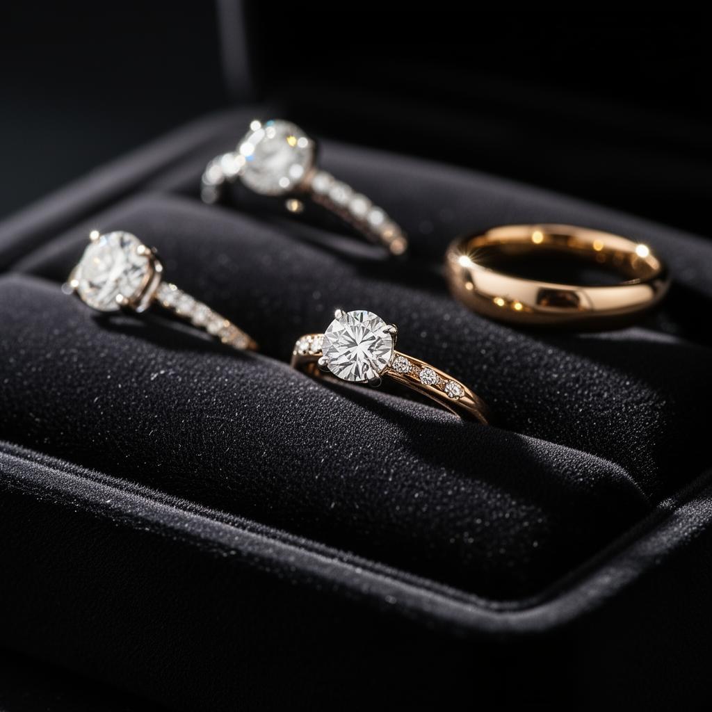 Handcrafted engagement and statement rings collection in the Central Valley